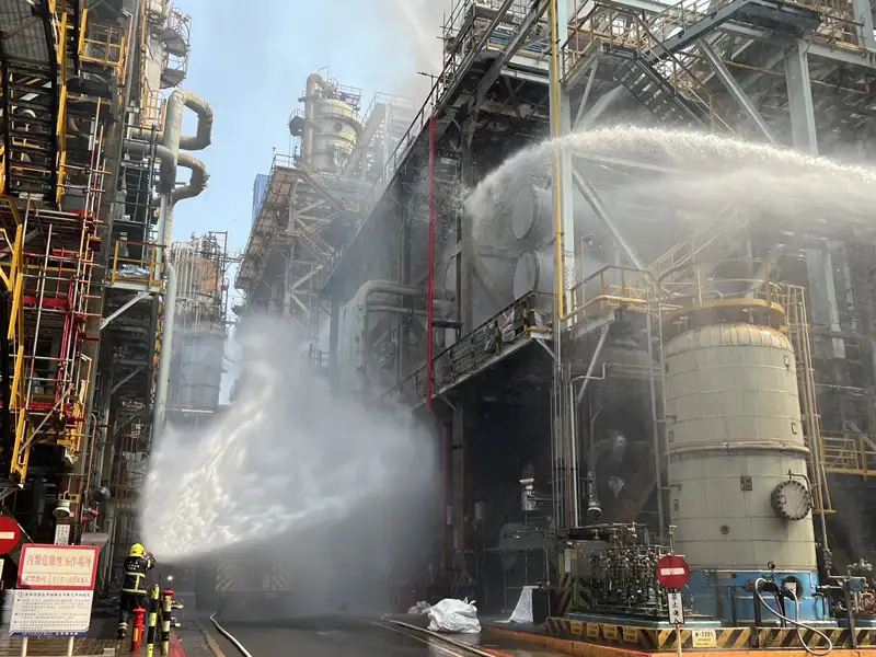 中油大林廠又爆炸失火  高市議員陳麗娜痛批工安承諾又跳票