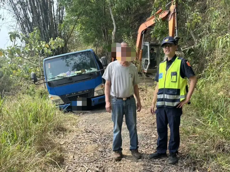 嘉義山區迷途9小時　中埔警徹夜搜救助男子平安脫困