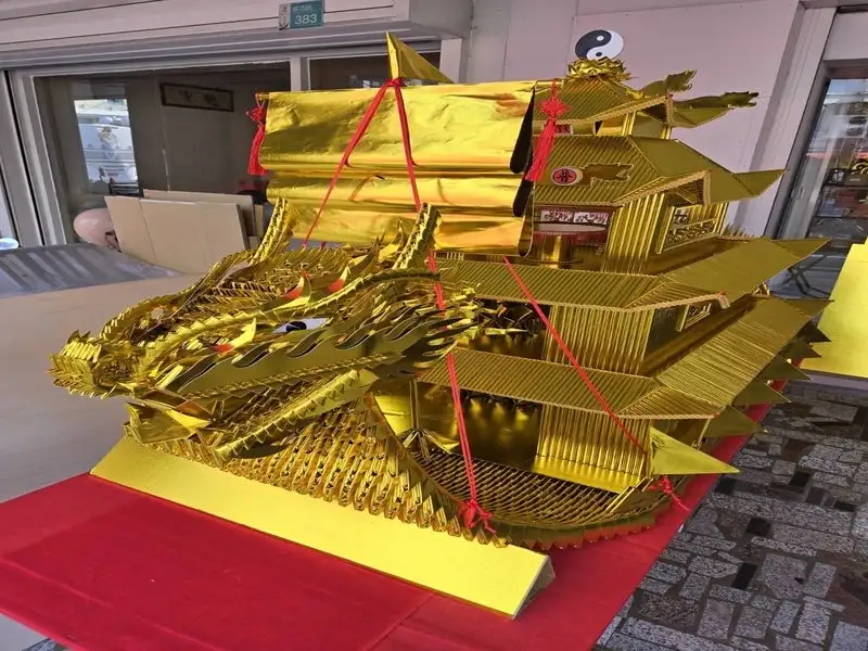 天船。(圖/記者范繼如翻攝)