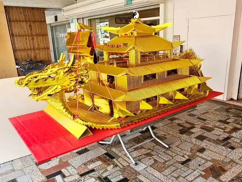 地船。(圖/記者范繼如翻攝)