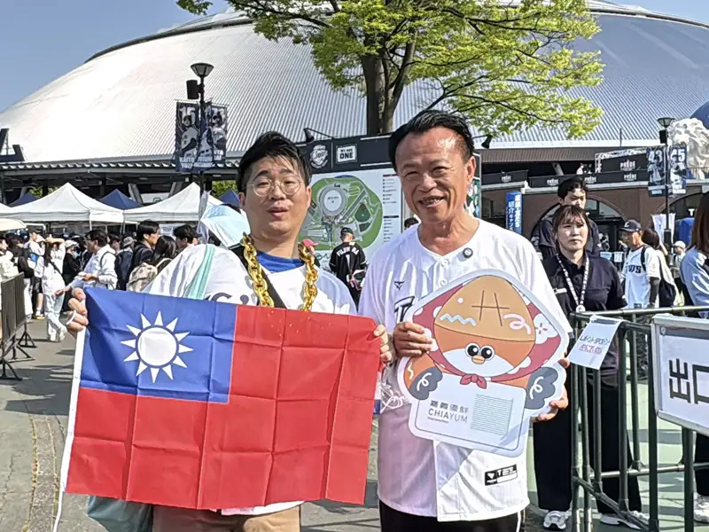 嘉義優鮮進軍日本職棒　翁章梁開球行銷農產