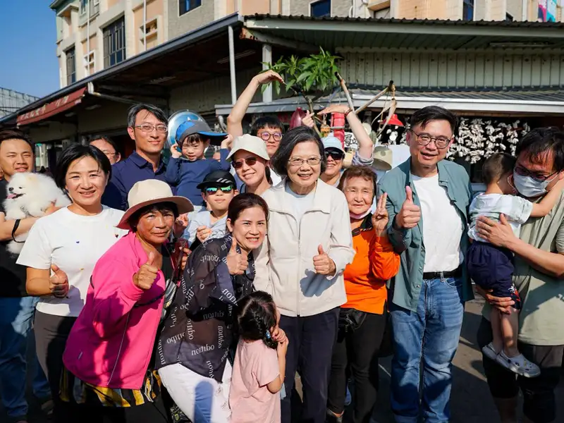 蔡英文高雄12日行程滿檔　讚轉型高科技宜居城市