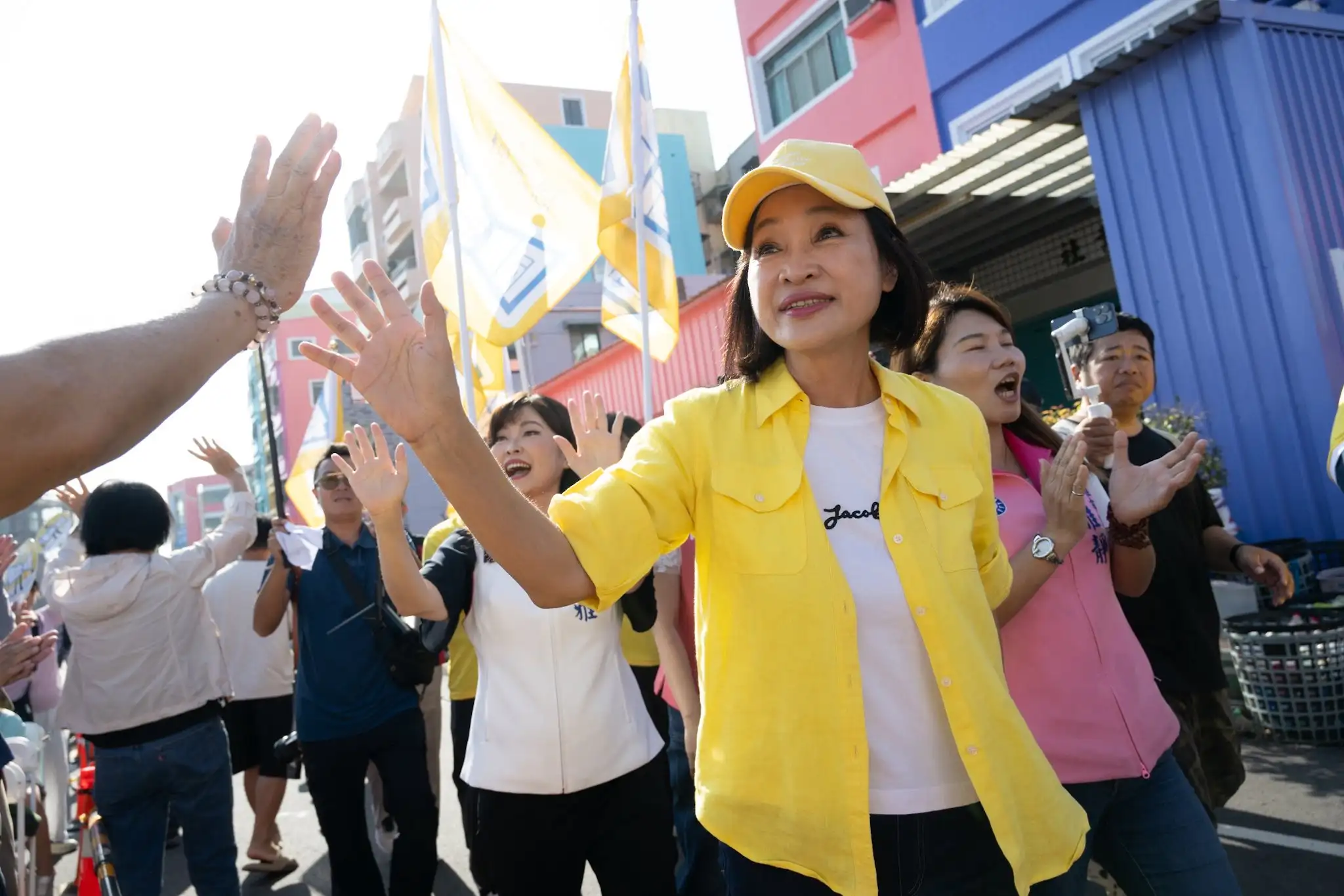 高雄市長參選人柯志恩表示，大陸10項惠台政策中，遠洋漁業、農產品開放及上海、福建陸客來台自由行，對高雄發展具指標性利多。（圖/柯志恩團隊提供）