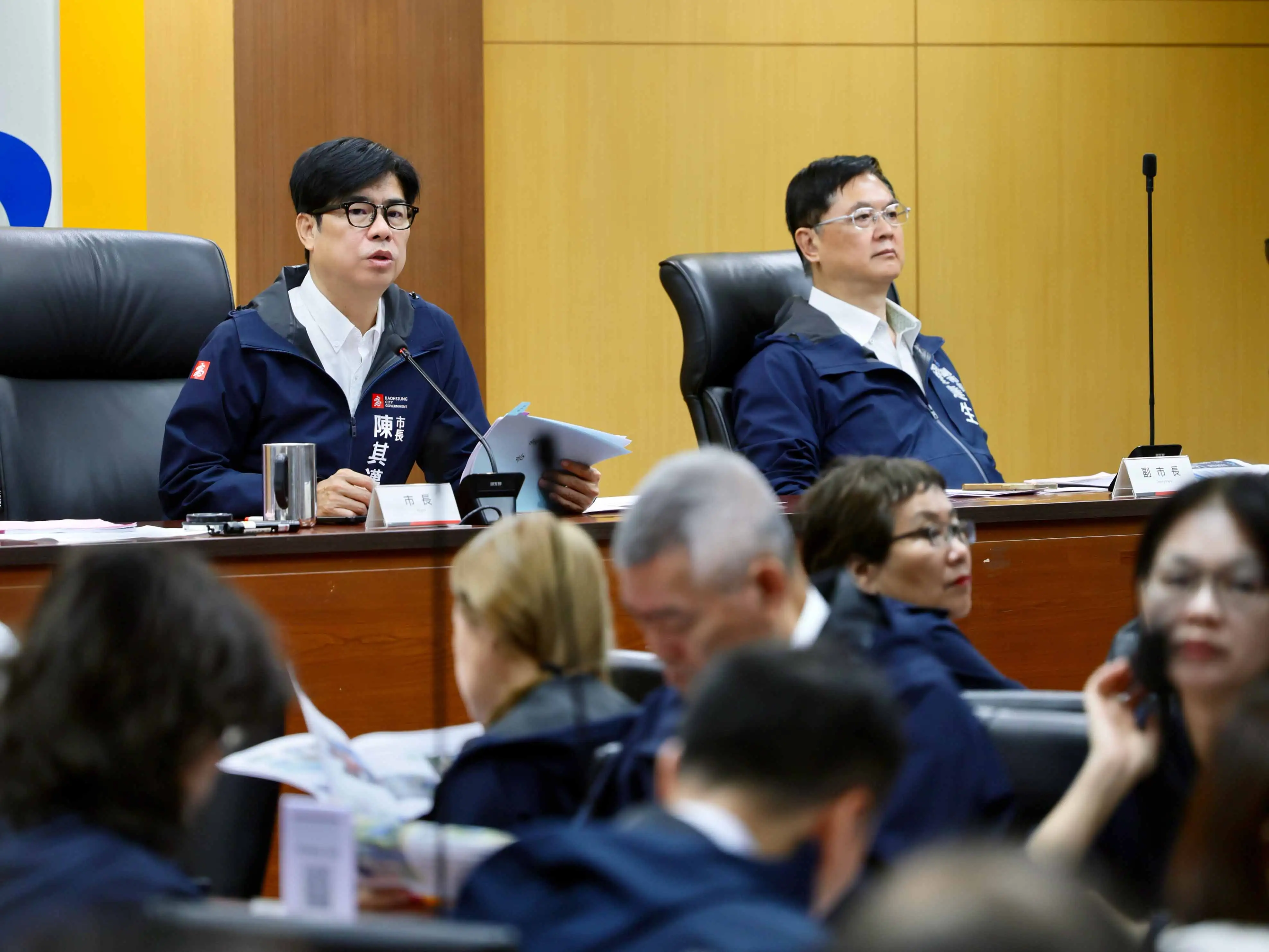 市長陳其邁十四日指出，任何國際經貿往來皆伴隨風險，不能僅憑單方面承諾貿然投入。（圖/高雄市府提供）