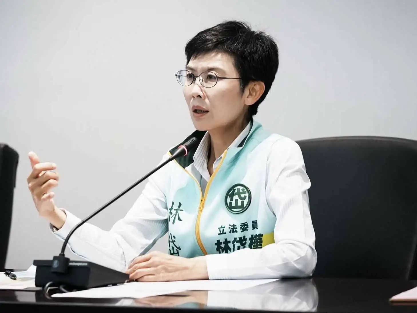 立委林岱樺表示，行政單位長期怠惰，導致台灣能源安全淪為豪賭。（圖/林岱樺團隊提供）