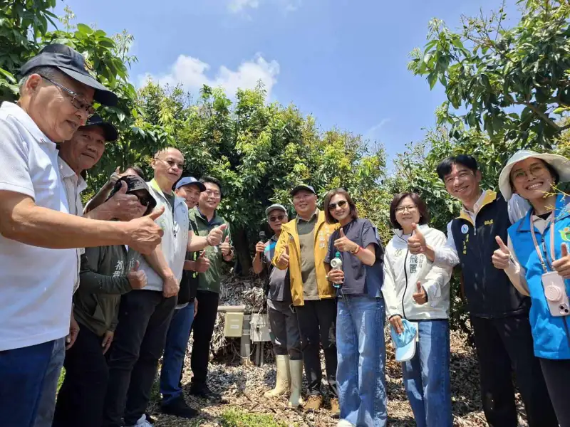 立院經委會南下高雄考察　節水灌溉見成效助農穩產增收