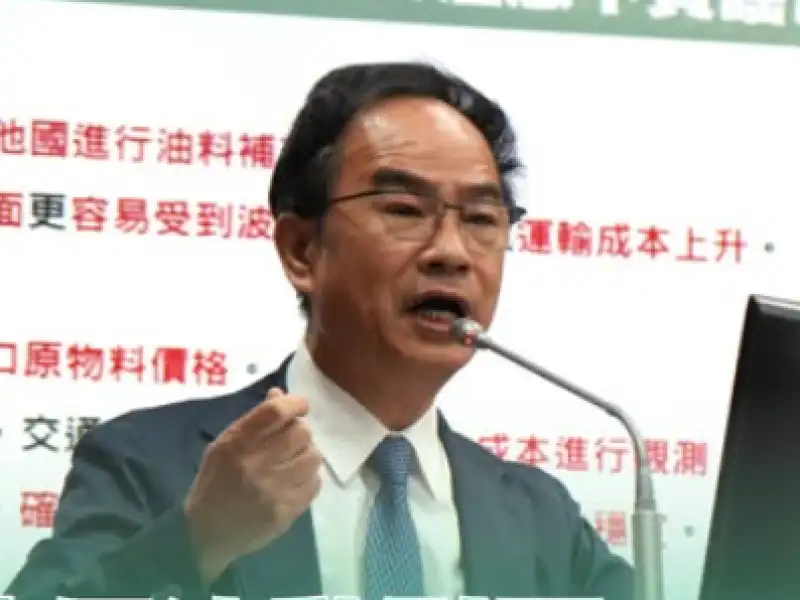 中東局勢牽動油價　李昆澤籲強化能源供應與運輸穩定機制