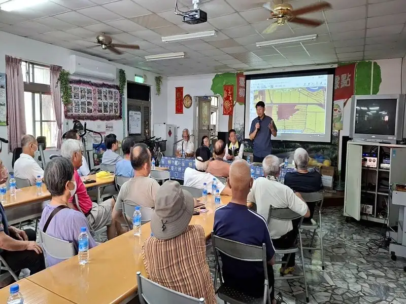 臺南推動農村土地重劃　柳營太康社區宣導啟動永續轉型