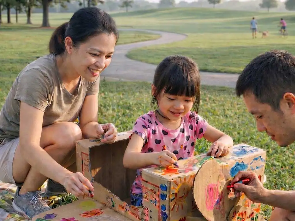 觀光局將於四月廿五日及五月一日連續兩週假日，上午十點至下午六點卅分，在高雄果嶺自然公園熱鬧展開「找一片綠心—春日野餐趣」活動。（圖/高雄市觀光局提供）