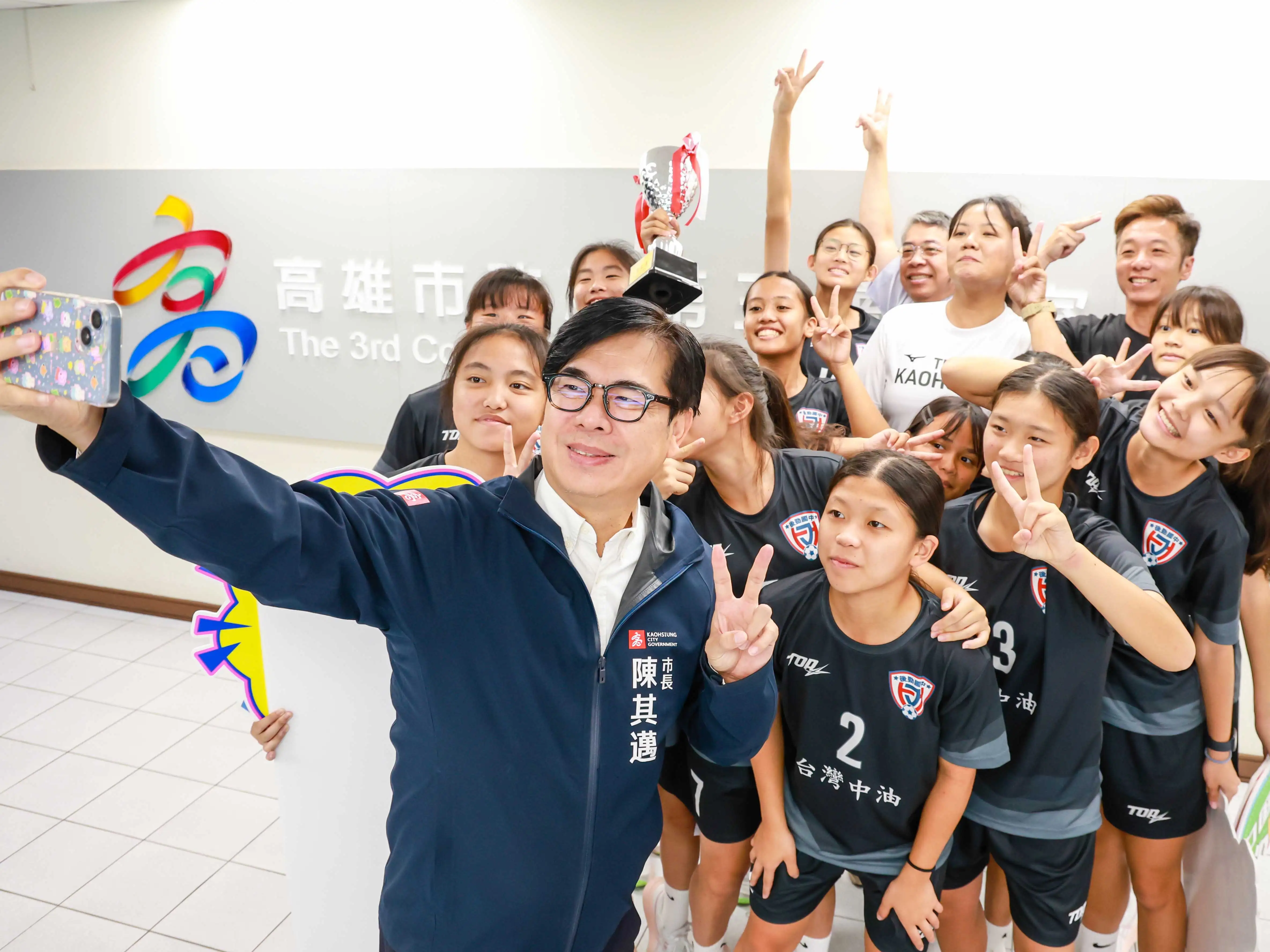 市長陳其邁提醒市府相關局處執行聯合稽查，落實職業安全源頭管理，確保勞工朋友的職場安全。（圖/高雄市府提供）