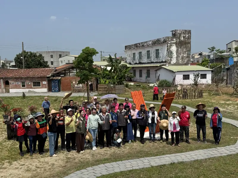 竹影回流陣風再起　鹿草三角社區竹排仔公園成果展登場