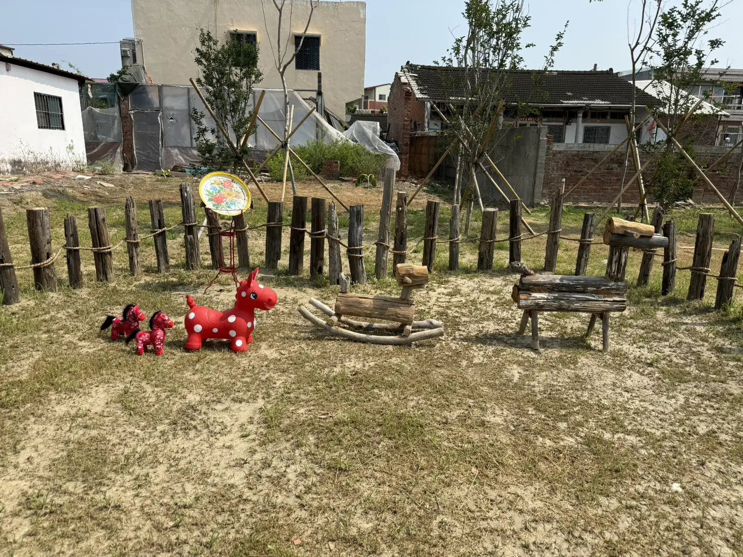 嘉義鹿草三角社區竹排仔公園成果展，展現社區結合文化記憶與環境再造的成果。（圖/嘉義縣政府提供）