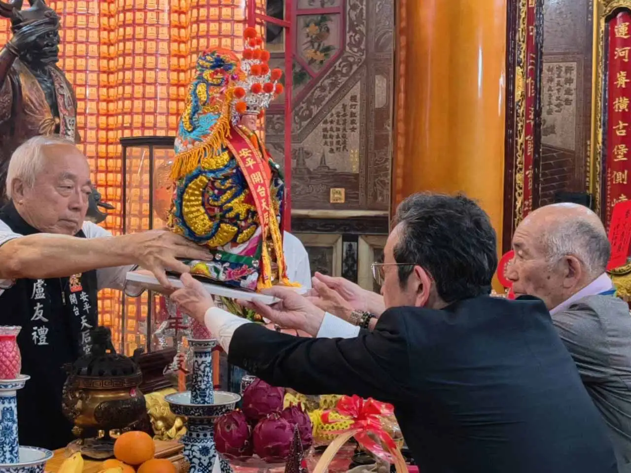 台南延平郡王祠舉行中樞祭典，各地代表齊聚參與場面盛大。（圖／主辦單位提供）