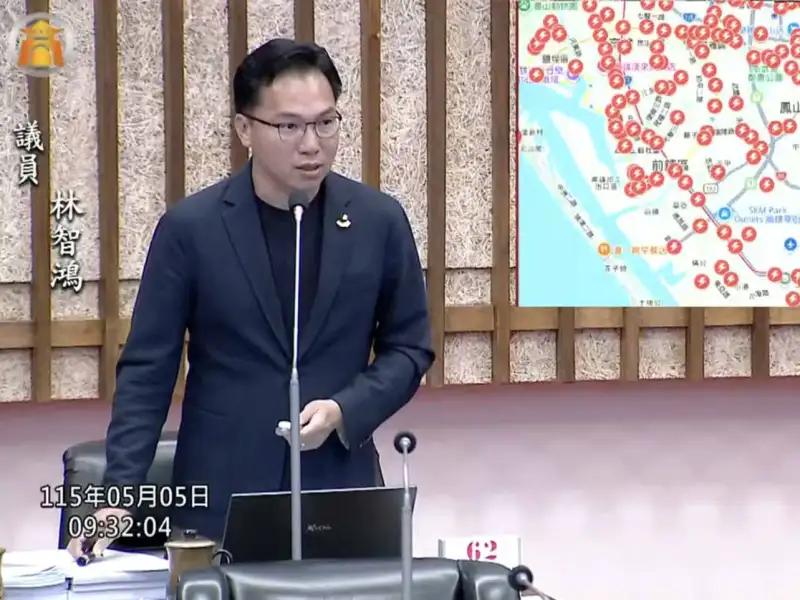 林智鴻質疑高雄號誌故障頻繁　籲加速智慧交通與備援系統建置