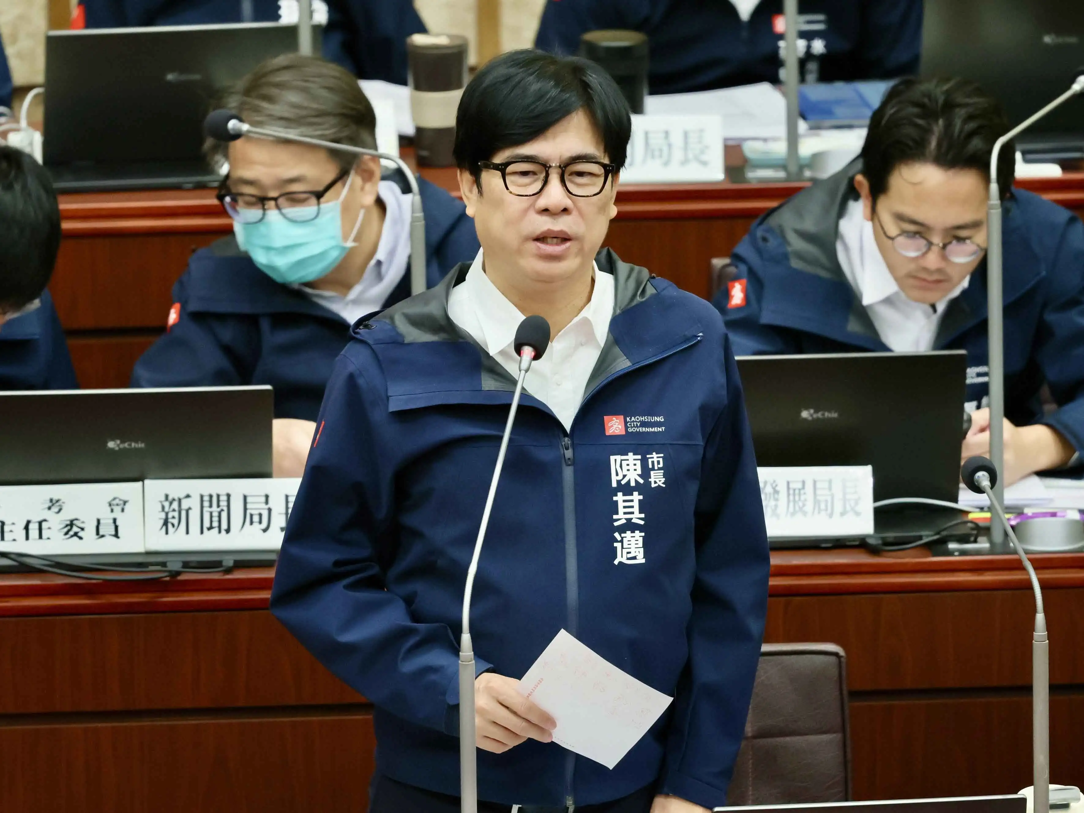 高雄市長陳其邁表示，市府已就漢他病毒及鼠媒傳染病擬定完整防治策略，重點在於強化源頭管理與落實環境整頓。（圖/記者吳文欽攝）