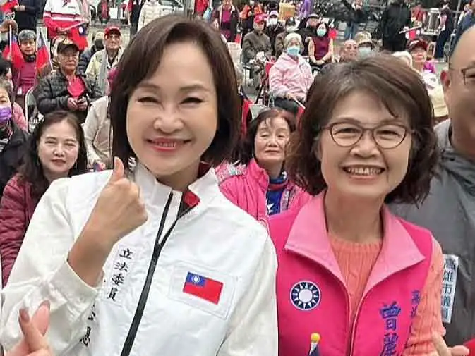 高雄市議員曾麗燕強調，全力支持柯志恩參選高雄市長，盼外界勿斷章取義。（圖/取自曾麗燕臉書）