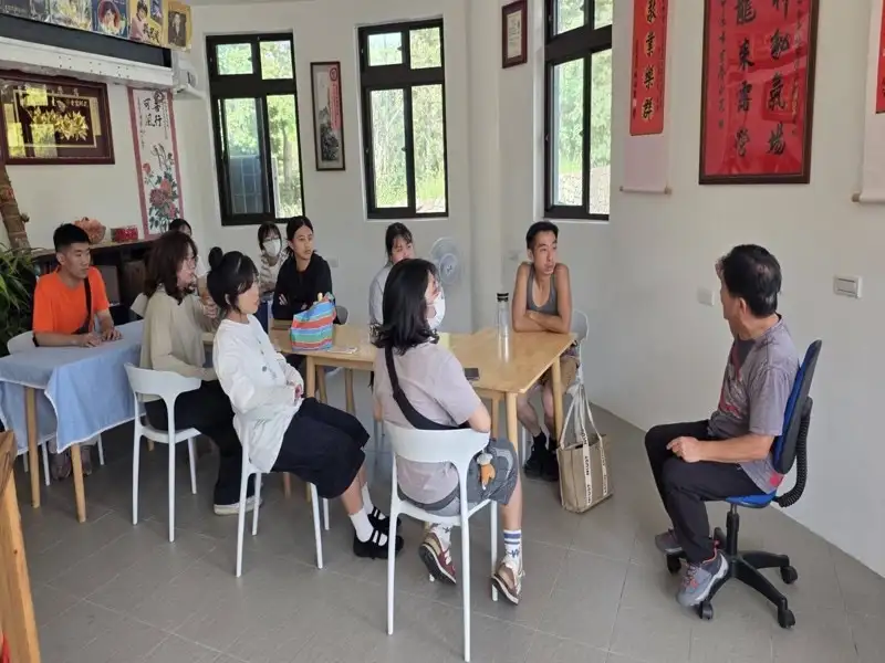 拜訪楠西區商圈發展協會,也感受梅嶺休閒旅遊魅力。(圖/臺南市政府客委會提供)