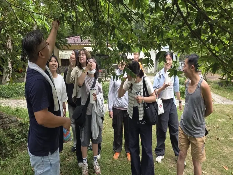 參訪國農之家,認識從產地到餐桌的飲食理念。(圖/臺南市政府客委會提供)