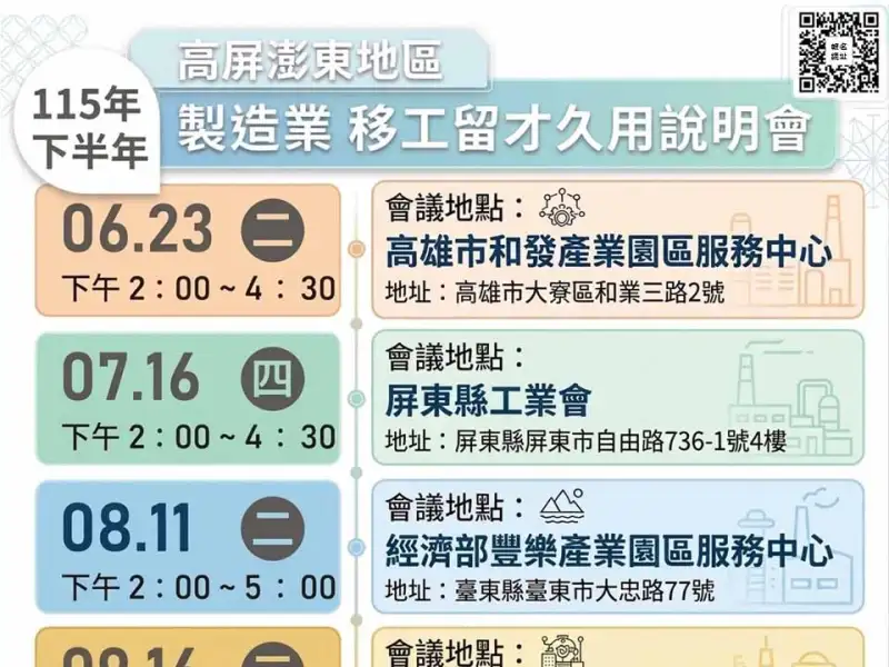 移工留才久用方案持續推動　高屏澎東直聘中心助留任資深家庭看護工