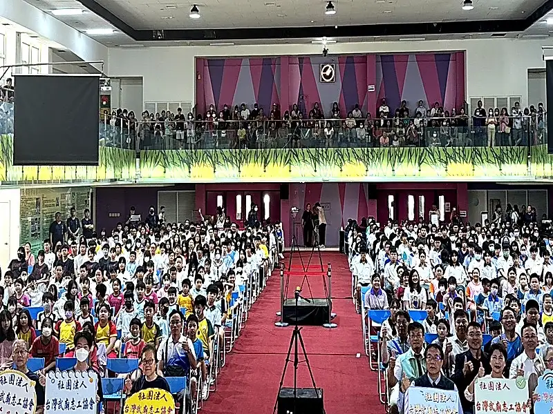 社團法人台灣武廟志工協會舉辦115年度獎助金頒獎典禮。(圖/臺南市政府教育局提供)