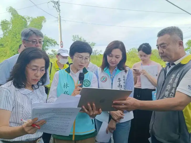 林岱樺：爭取40年終見曙光　大寮高71線天池路截彎取直拓寬將啟動