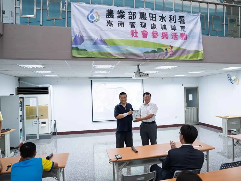 臺南地方檢察署主任檢察官王聖豪受邀進行廉政專題分享，推廣廉潔、透明及誠信價值。