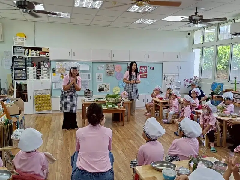 115年公立幼兒園餐點精進補助計畫成果發表會-大竹國小附幼。(圖/臺南市政府教育局提供)
