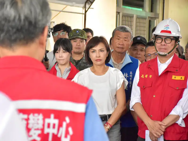 立委邱議瑩勘查美濃農損 籲低利貸款首年免息、木瓜納天氣參數型救助