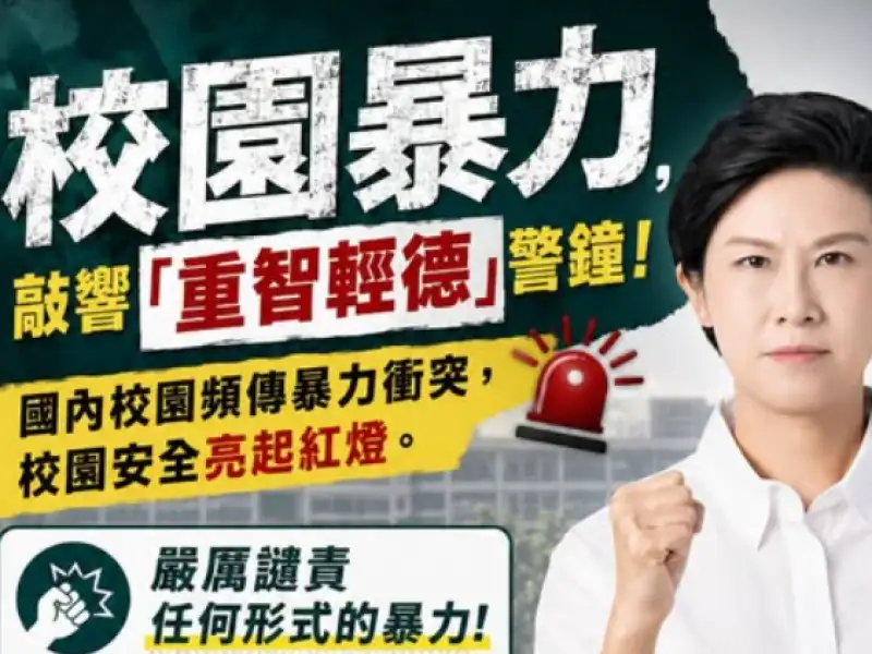 林岱樺籲推動品格教育法制化　強化社會實踐重建校園安全