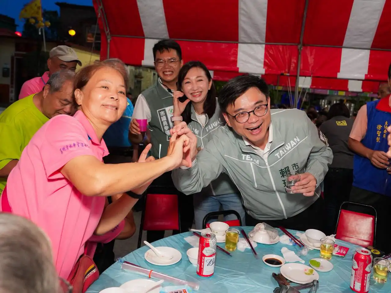 民進黨高雄市長參選人賴瑞隆表示，中共《民族團結進步促進法》正式上路，行政院已提出跨部會因應措施，從預防、保護到反制，全力守護國人安全。（圖/賴瑞隆團隊提供）