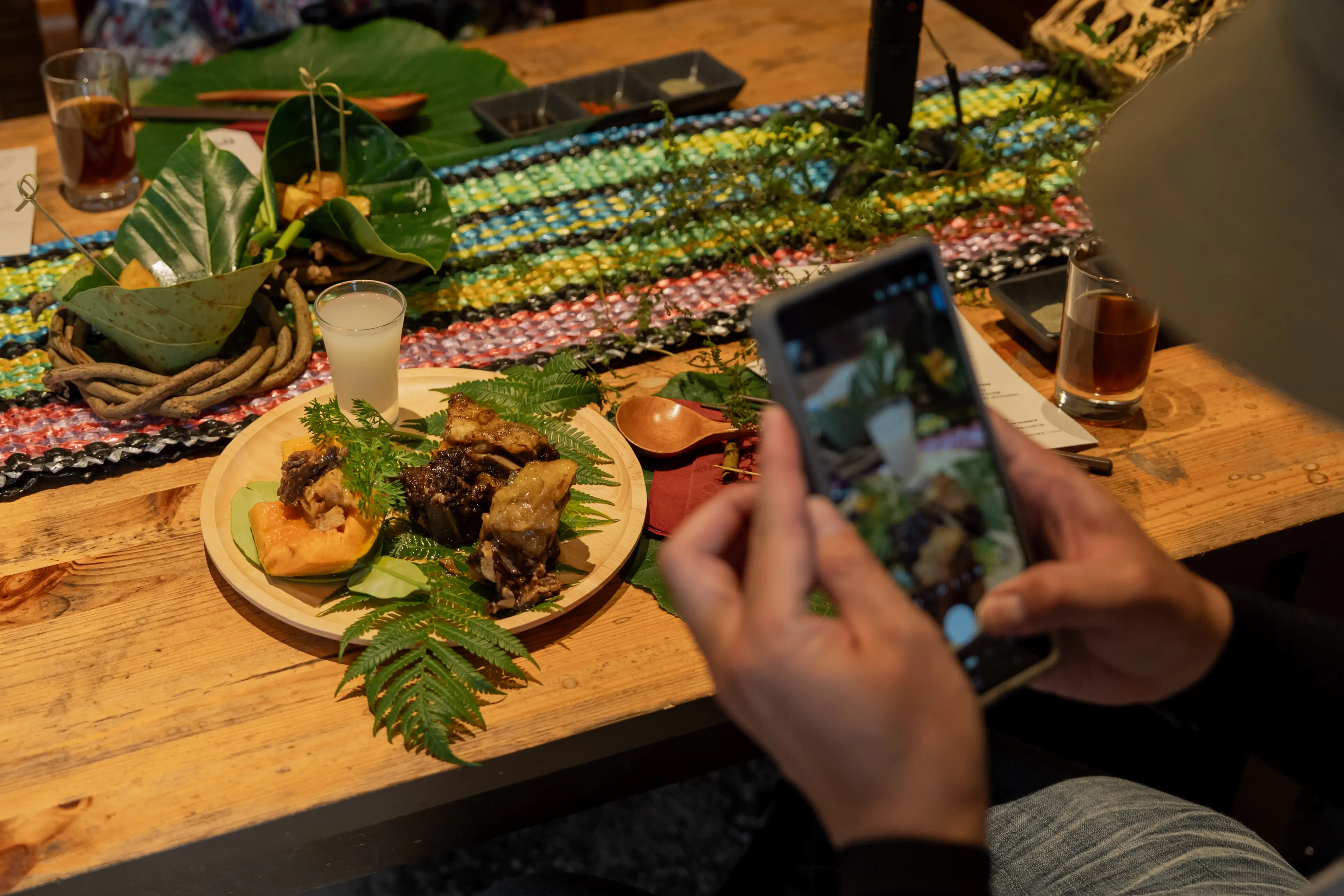 FUNSIS療癒漫漫工作室透過餐飲設計結合傳統文化創造全新菜單。(縱管處提供)