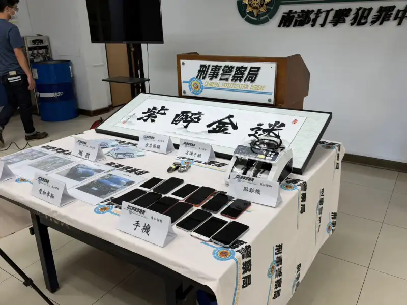 雄警破獲假投資洗錢水房18人落網  35人受害損失逾2000萬