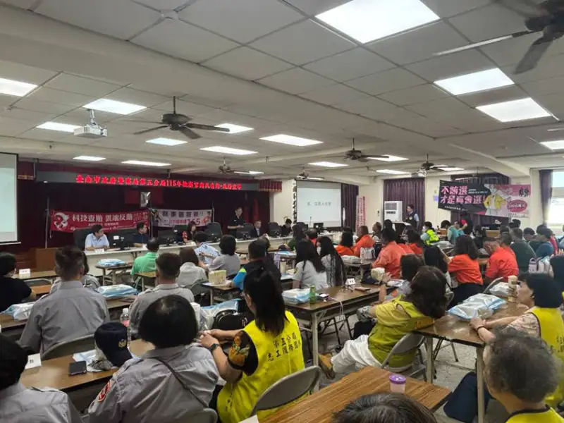 台南地檢署攜手五分局反詐宣導　強化社區識詐與反賄意識
