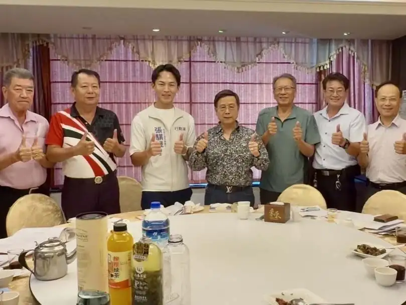 高雄市新聞傳播職業工會支持張騏晟投入高雄市第三選區市議員選舉。（記者吳文欽攝）