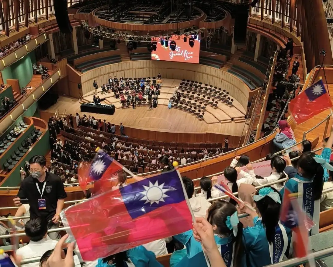 天主教私立寶仁小學合唱團優異表現，為學校及台灣爭光。