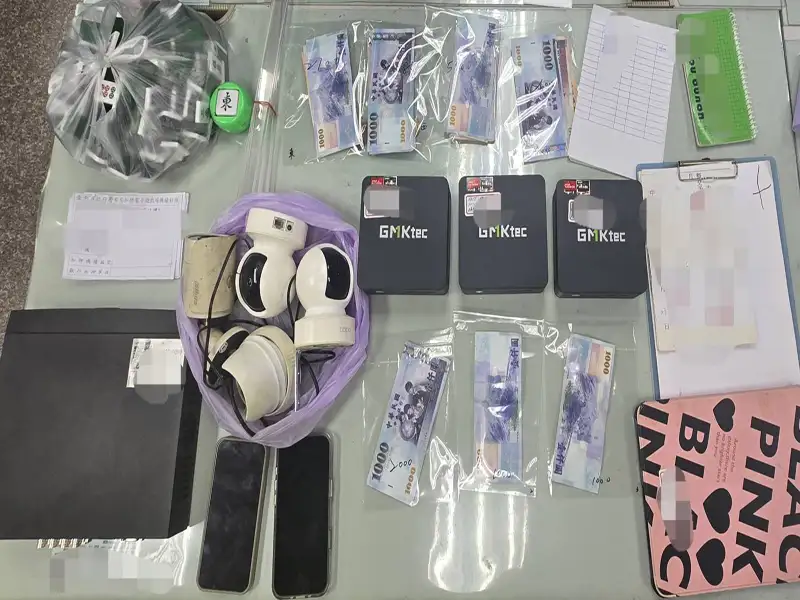 深夜突襲地下賭場　安平警查獲賭博電玩、麻將職業賭場
