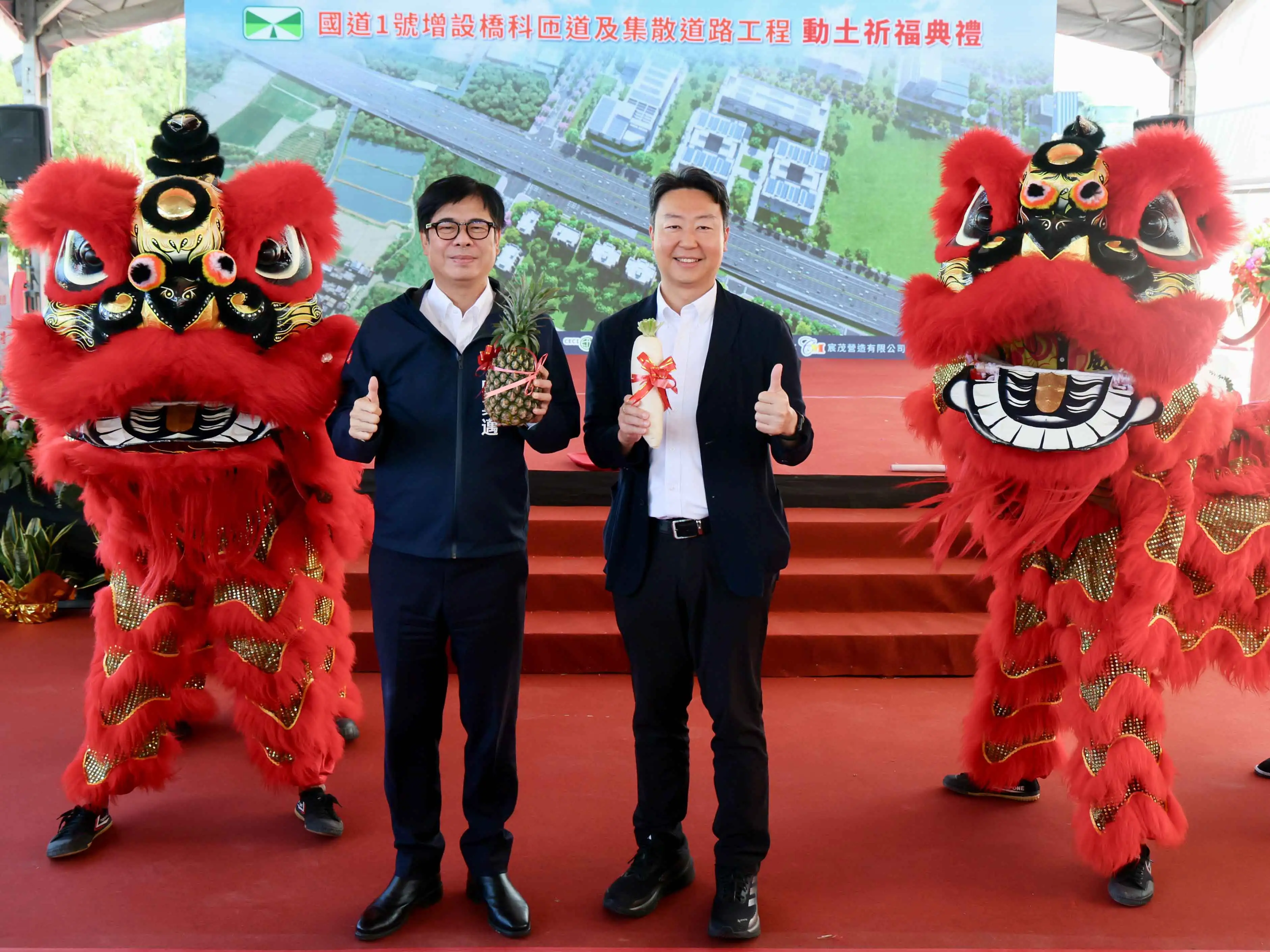 因應橋頭科學園區、白埔產業園區、高雄大學特區及燕巢地區快速發展，市府積極與中央合作推動聯外交通建設。（高雄市府提供）