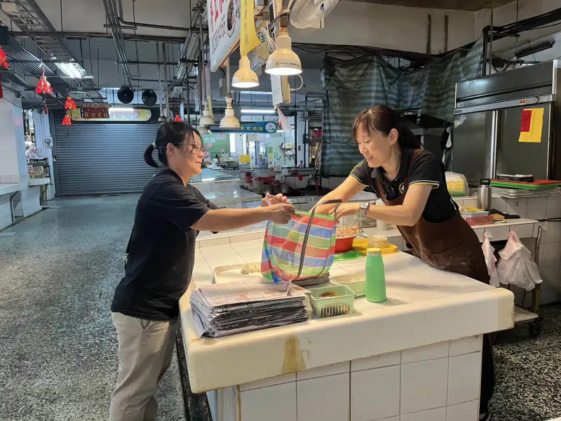 台南四大示範市場推減塑  自備購物袋享優惠還能抽好禮