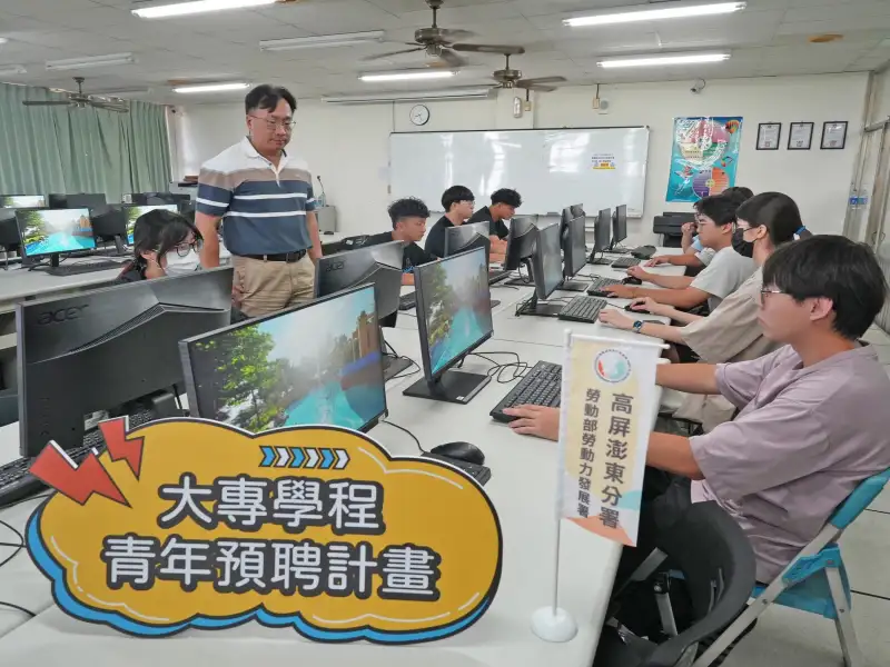 高分署企業預聘助攻  土木建築學子畢業即就業