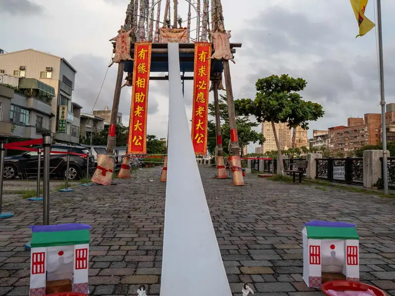 運河百年逢孤棚祭  安平靈濟殿21日重現百年民俗