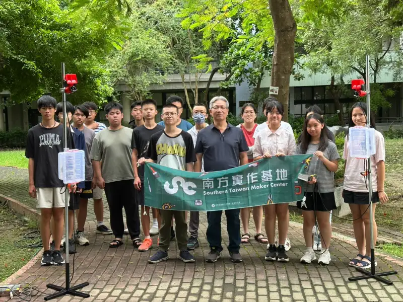 青少年動手打造智慧驅鳥器　科技實作接軌農業需求