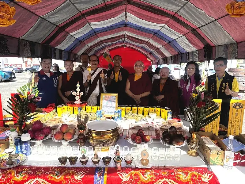 南都里舉辦紅觀音祈福超度法會 西藏仁波切為臺灣、尼泊爾災民祈福