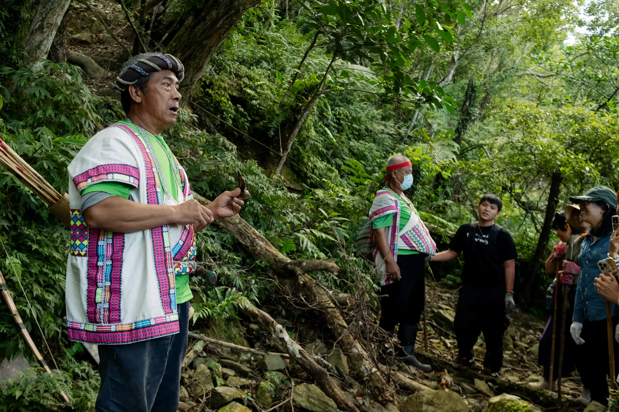 永康部落｜走入山林獵徑認識山與族人文化連結。（縱管處提供）