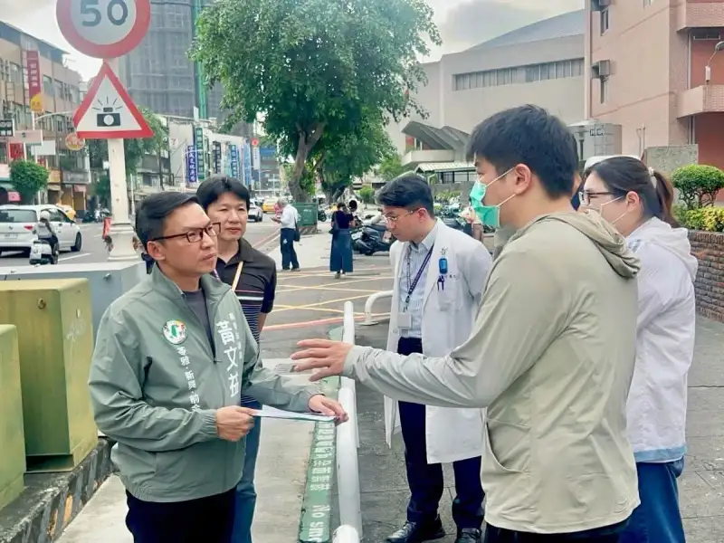 網友Threads反映斑馬線受阻  黃文益邀集單位現勘改善