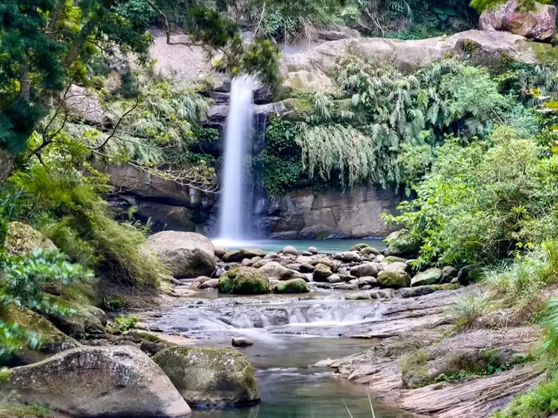 圓潭三瀑布串起親子慢旅  竹崎山林賞景美食一次滿足