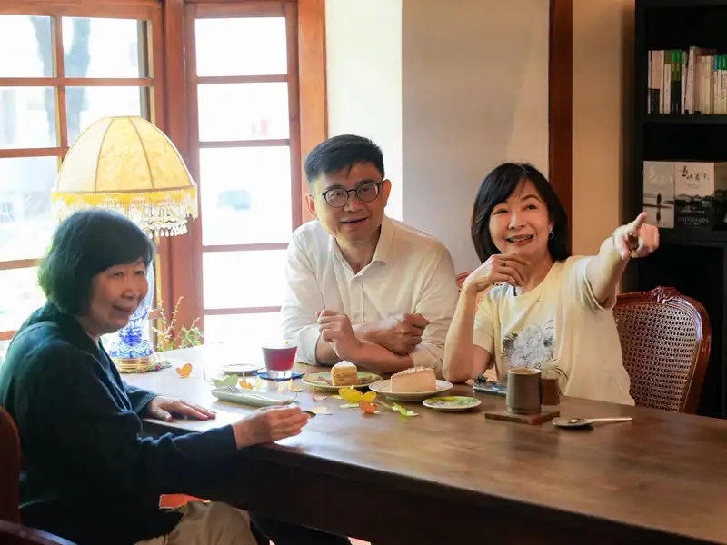 賴瑞隆走進美濃文創中心　盼地方故事成為孩子認識家鄉的入口