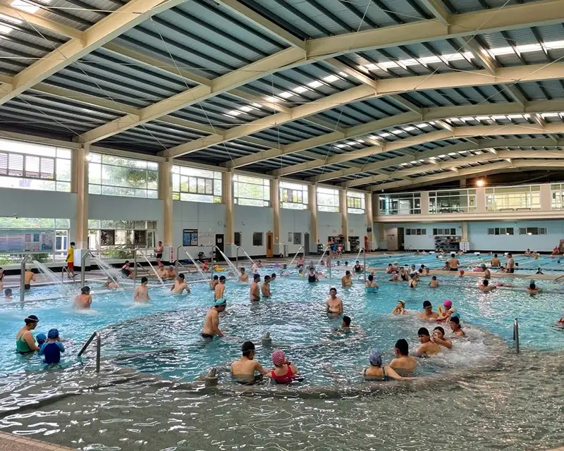 市府體育局鼓勵市民善用場館資源，培養規律運動習慣。(台南市政府體育局提供)