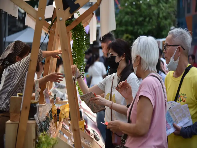 34家好物一次逛！「好時光靚市集」藍晒圖登場　消費挺地方創生
