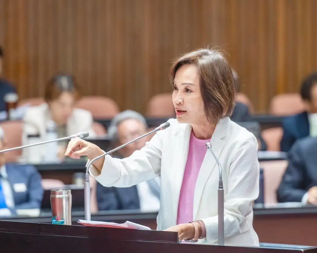 國民黨立委、高雄市長候選人柯志恩在立法院總質詢聚焦毒品防制、產業轉型、興達電廠及24小時國際機場等高雄議題，要求中央提出具體政策與時程。（柯志恩團隊提供）