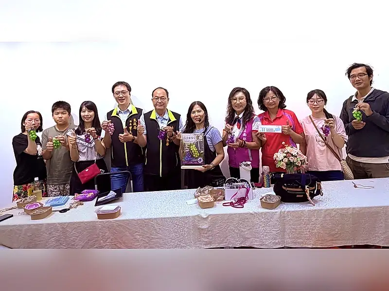 民政局推共學展成果，南都里學員展手藝